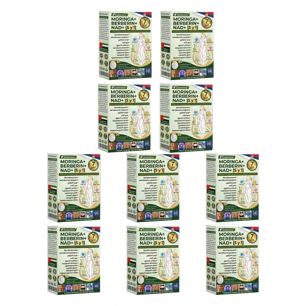 🌟 Zvanična prodavnica | 🍋Solaroza® Moringa & Berberine 10-U-1 Napredni Nano Mikronigling Flaster 1 Komad (Jednom dnevno, vidljive promene za 7 dana) ✅ Gojaznost, Dijabetes, Apneja u snu i Problemi sa zglobovima-3
