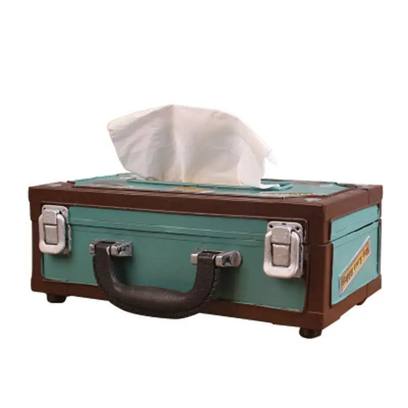 Vintage Napkin Storage Box – Radio-Inspired Design
