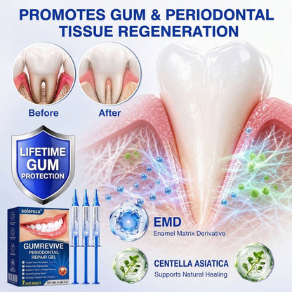 🎁🦷🛡️  Solaroza®  GumRevive Advanced Gum Care & Repair Gel🌞
